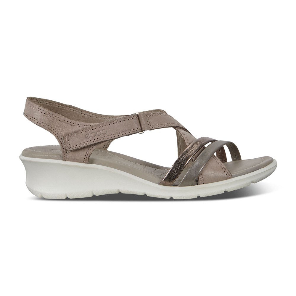 ECCO Womens Sandals Grey - Felicia - HIU-924385